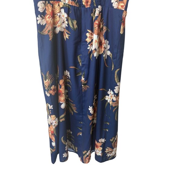 Commense Y2K Floral Midi Dress L NWT Bustier Corset Fairy Sweetheart Babydoll - Picture 8 of 11